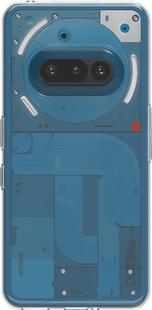 Just in Case Soft Design Nothing Phone (3a) Back Cover Transparant