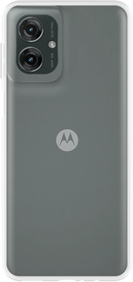 Just in Case Soft Design Motorola Moto G55 Back Cover Transparant