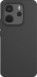 Just in Case Soft Design Xiaomi Redmi Note 14 4G Back Cover Zwart
