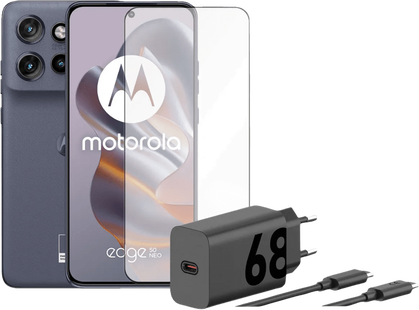 Motorola Edge 50 Neo 512GB Grijs 5G + Accessoirepakket