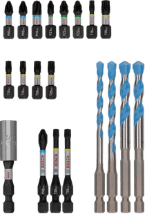Bosch Professional 20-delige PRO Impact Mixed Set