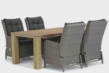 Garden Collections Kingston/Brighton 200 cm dining tuinset 5-delig