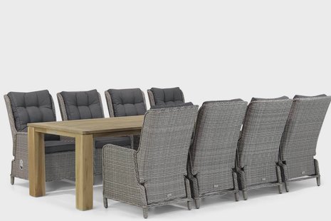 Garden Collections Kingston/Brighton 300 cm dining tuinset 9-delig
