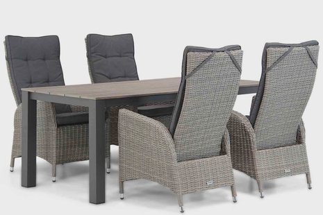 Garden Collections Lincoln/Valley 180 cm dining tuinset 5-delig