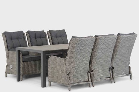 Garden Collections Kingston/Young 217 cm dining tuinset 7-delig