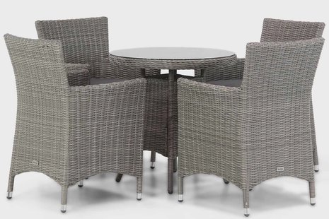 Garden Collections Dublin/Bolton 70 cm dining tuinset 5-delig