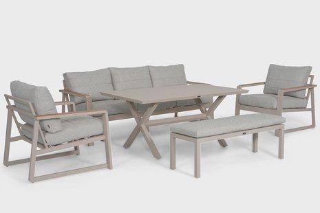 Lifestyle Sabbia stoel-bank loungeset 5 delig