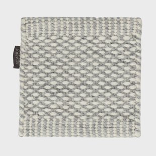 Material Samples Mattprov Lea wollen vloerkleed Natuurwit