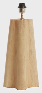 Light & Living Tafellamp 'Navelli' Mangohout, 40cm, kleur Naturel (excl. kap)