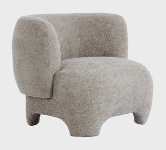 Light & Living Fauteuil 'Zenica' kleur Lichtbruin