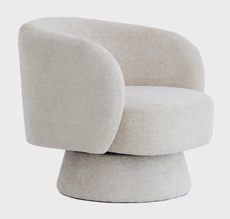 Light & Living Draaifauteuil 'Turda' kleur Beige