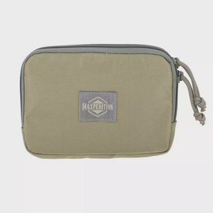 Maxpedition MX3525KF Hook & Loop 5 x 7 Zipper Pocket, pouch, khaki green