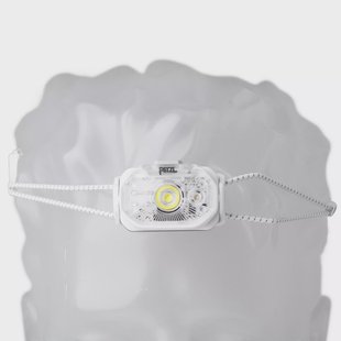 Petzl Swift LT White E102AB01 wit, oplaadbare hoofdlamp, 380 lumen