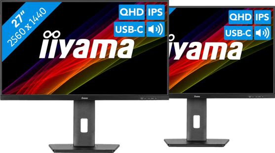 Iiyama Prolite XUB2797QSN-B2 Duo Pack