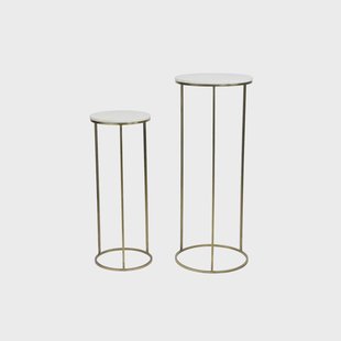 Light & Living Zuil 'Ricardo' Set van 2 stuks, kleur Wit