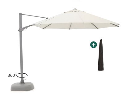 Shadowline Austin zweefparasol ø 350cm - Laagste prijsgarantie!