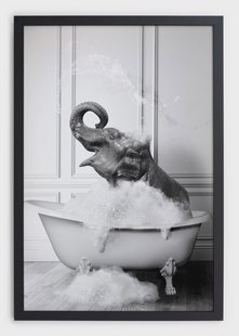 Wanddecoratie Elephant Bath | Really Nice Things