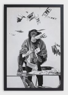 Wanddecoratie Monkey Dólar | Really Nice Things