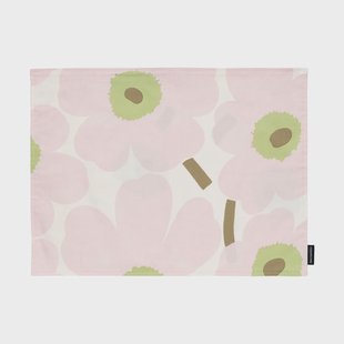 Marimekko Pieni Unikko placemat acryl Off white-pink-pear-sand