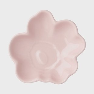 Marimekko Unikko shape bord 9 cm Pink