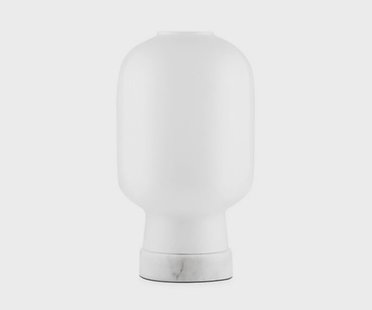 Amp Tafellamp Wit/Wit Normann Copenhagen - Woonkamer - Glas