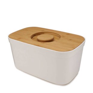 Joseph Joseph Broodtrommel met snijplank Wit