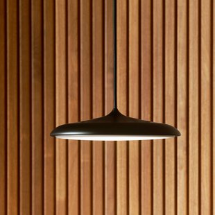 Design for the People Artist 25 - hanglamp - Ø 25 x 306 cm - 14W dimbare LED incl. - zwart