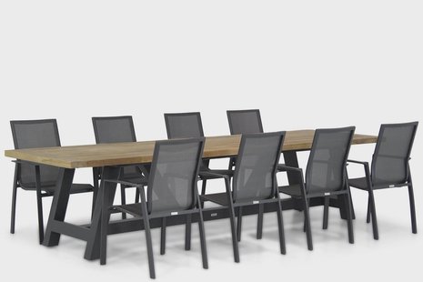 Lifestyle Ultimate/Trente 330 cm dining tuinset 9-delig