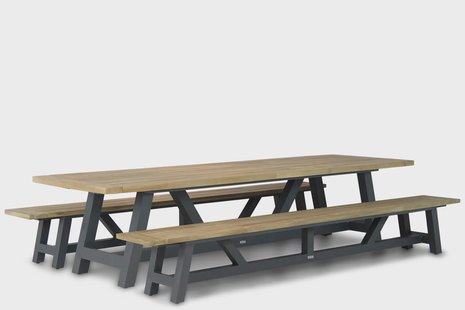 Lifestyle Trente/Trente 330 cm picknickset 3-delig