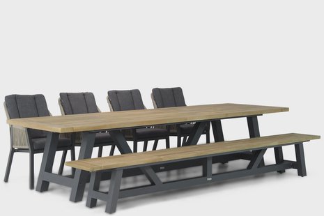 Lifestyle Verona/Trente 330 cm dining tuinset 6-delig