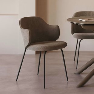 Kave Home Eetkamerstoel 'Yunia' kleur Bruin