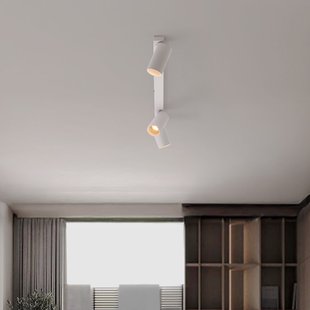 Nova Luce Oso - opbouwspot - 70 x 3,5 x 10,5 cm - wit