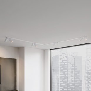 Nova Luce Oso - opbouwspot - 150 x 150 x 10,5 cm - wit