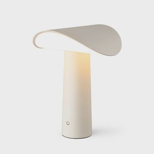 Lium LED tafellamp op batterijen, grijs, 2700 K, USB GEJST - Woonkamer - Modern - Aluminium - 1 lamp