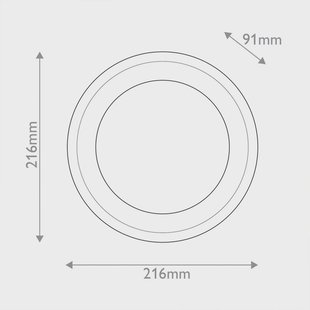 Quintiesse LED wandlamp ALONSO, messing, Ø 22 cm Metaal/glas/albast