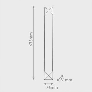 Quintiesse LED wandlamp CAESAR, brons, hoogte 64 cm, metaal/alabaster