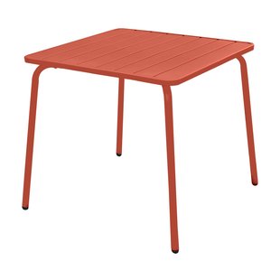 Central Park Tuintafel Lily Vierkant Papaya 80x80x74cm