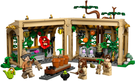 LEGO Harry Potter Kasteel Zweinstein: Kruidenkundeles 76445