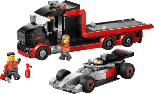 LEGO City F1 Displaytruck met Audi F1 racewagen 60493