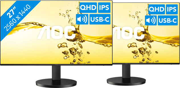 AOC Q27B3CF2 Duo Pack