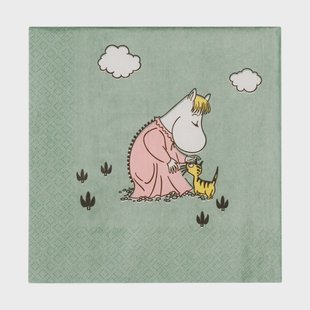 Moomin Arabia Omtanke Moomin papieren servet 33x33 cm 20-pack