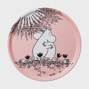 Moomin Arabia Kärlek Mumin dienblad Ø35 cm