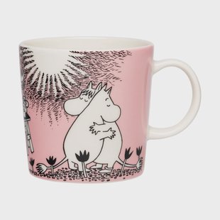 Moomin Arabia Kärlek 30 år Moominmok cadeaubox 30 cl