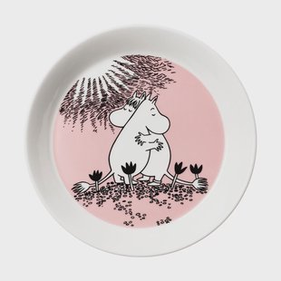 Moomin Arabia Liefde 30 jaar Moominbord Limited Edition Ø19 cm