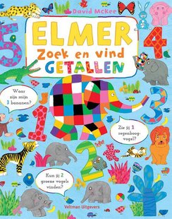 Elmer zoek en vind - getallen
