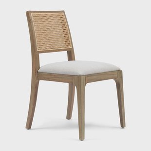 Rivièra Maison Eetkamerstoel 'Corviglia' Iepenhout en webbing, kleur Fabulous Flax