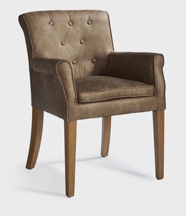Rivièra Maison Eetkamerstoel 'La Scala' Pellini, kleur Coffee