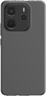 Just in Case Soft Design Xiaomi Redmi Note 14 4G Back Cover Transparant