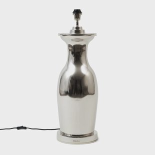 Rivièra Maison Tafellamp 'Roger Hotel' 65cm, kleur Zilver (excl. kap)