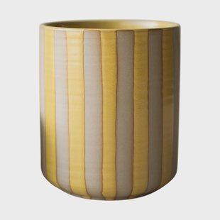 DBKD Line pot Ø14x16 cm Yellow